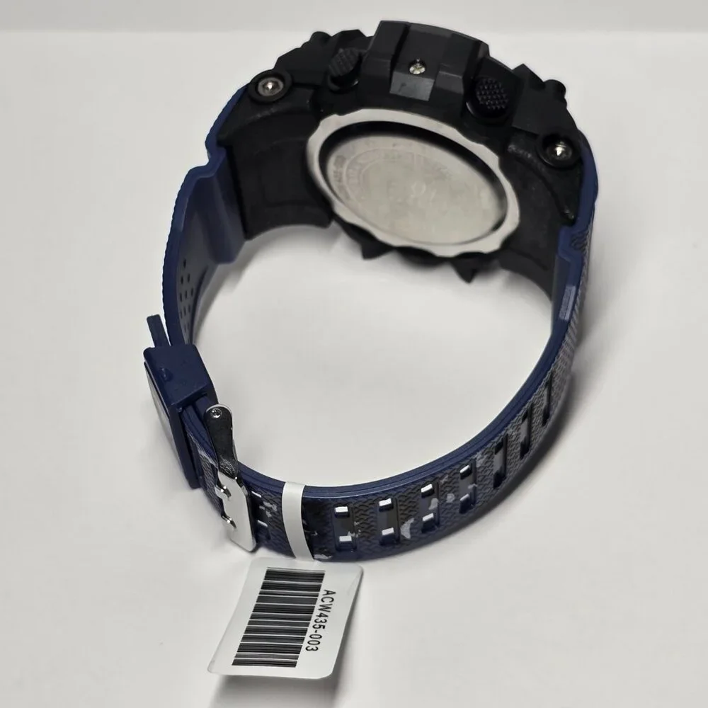 Activa Endurance X Invicta Men's Digital Watch - 54.5mm. Blue Camo (ACW435-003)